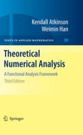 book Theoretical Numerical Analysis: A Functional Analysis Framework