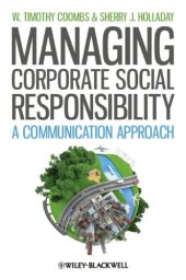 book Managing Corporate Social Responsibility: A Communication Approach