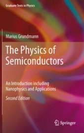 book The Physics of Semiconductors: An Introduction Including Nanophysics and Applications