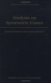 book Analysis on Symmetric Cones