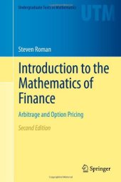 book Introduction to the Mathematics of Finance: Arbitrage and Option Pricing