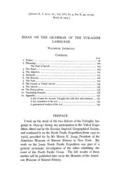 book Essay on the grammar of the Yukaghir language