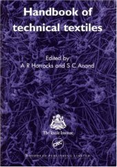 book Handbook of Technical Textiles (Woodhead Publishing Series in Textiles)