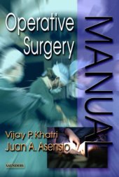 book Operative Surgery Manual, 1e