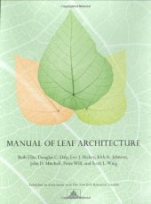 book Manual of Leaf Architecture