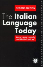 book The Italian Language Today