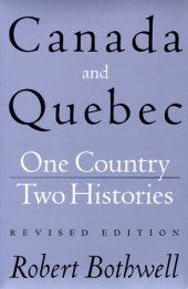 book Canada and Quebec: One Country, Two Histories