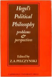 book Hegel's Political Philosophy: Problems and Perspectives