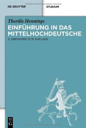 book Einführung in das Mittelhochdeutsche