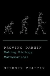 book Proving Darwin: Making Biology Mathematical