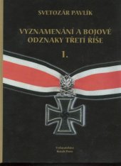 book Vyznamenani a bojove odznaky Treti rise I/ Знаки и боевые награды III Рейха 