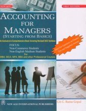 book Accounting for Managers 