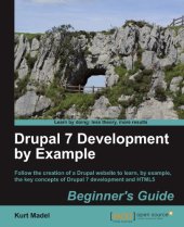 book Drupal 7 Development by Example Beginner's Guide