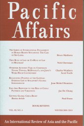 book assortment of articles from Pacific Affairs