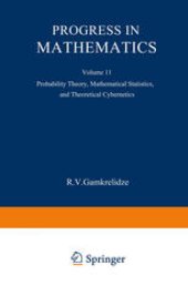 book Progress in Mathematics: Probability Theory, Mathematical Statistics, and Theoretical Cybernetics