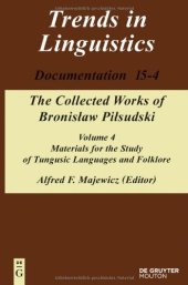 book COLLECT WORKS OF BRONISLAW PILSUDSKI VOL4  TILDOC 15-4