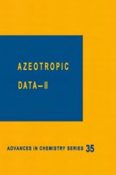 book Azeotropic Data II