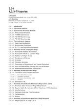 book Compr. Heterocyclic Chem. III Vol. 5 Five-membered Rings - Triazoles, Oxadiazoles, Thiadiazoles