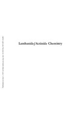 book Lanthanide-Actinide Chemistry