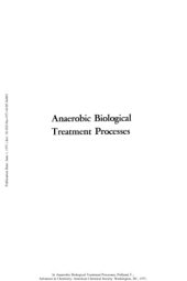 book Anaerobic Biological Treatment Processes