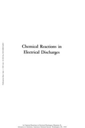 book Chemical Reactions in Electrical Discharges