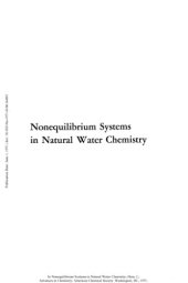 book Nonequilibrium Systems in Natural Water Chemistry