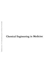 book Chemical Engineering in Medicine