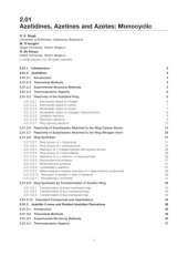 book Compr. Heterocyclic Chem. III Vol. 2  Four-membered Heterocycles