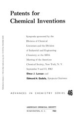 book Patents for Chemical Inventions