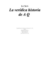 book La verídica historia de A Q