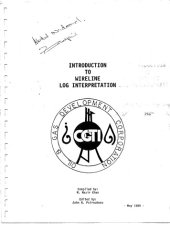 book Introduction to Wireline log interpretation