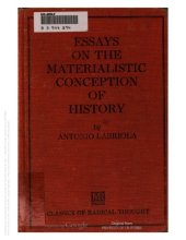 book Essays on the materialistic conception of history