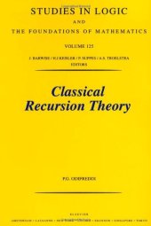 book Classical Recursion Theory: The Theory Of Functions And Sets Of Natural Numbers