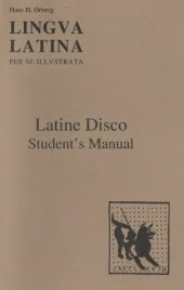 book Pars I: Latine Disco: Student’s Manual