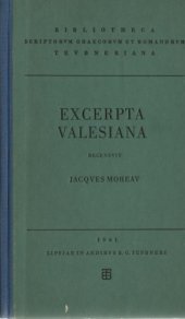 book Excerpta Valesiana (Academia Scientiarum Germanica Berolinensis)