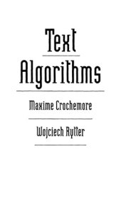 book Text Algorithms