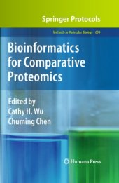 book Bioinformatics for Comparative Proteomics 