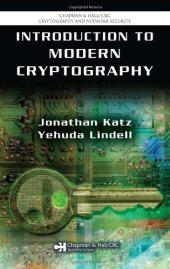 book Introduction to Modern Cryptography: Principles and Protocols 