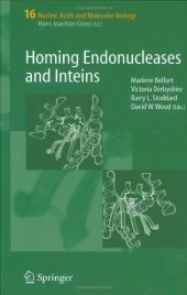 book Homing Endonucleases and Inteins