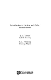 book Introduction to lattices and order