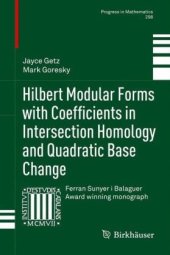 book Hilbert Modular Forms with Coefficients in Intersection Homology and Quadratic Base Change 