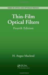 book Thin-Film Optical Filters, Fourth Edition 