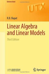 book Linear Algebra and Linear Models 