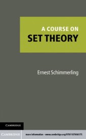 book A course on set theory