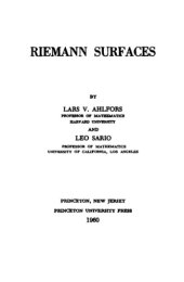 book Riemann surfaces