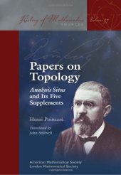 book Papers on Topology: Analysis Situs and Its Five Supplements 