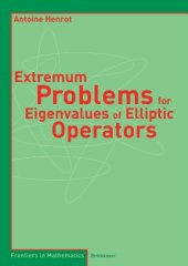 book Extremum Problems for Eigenvalues of Elliptic Operators 