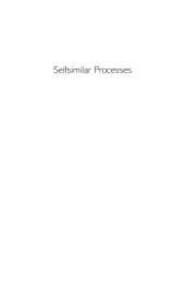 book Selfsimilar processes