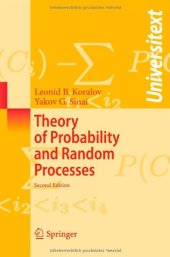 book Theory of Probability and Random Processes 