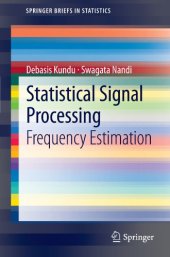 book Statistical Signal Processing: Frequency Estimation